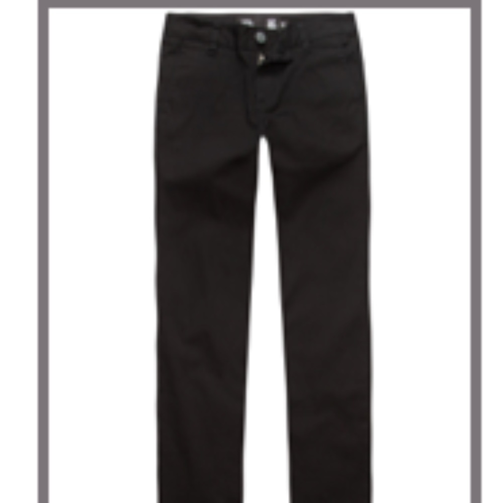 RSQ Boys Black Slim Chino Pants